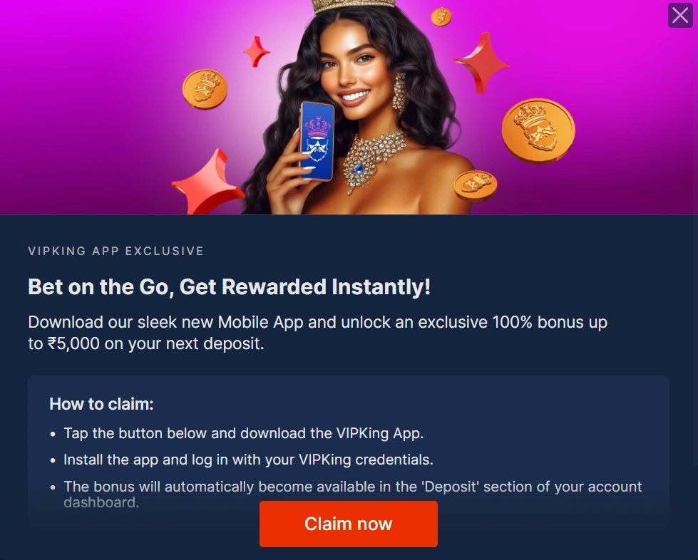 Vip King Welcome Bonus Vip King Welcome Bonus